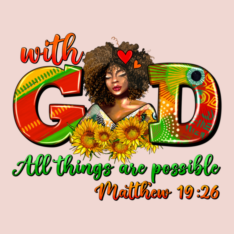 With God All Things Are Possible Juneteenth Premium Sweatshirt by AdoDesignShop | Teevron