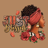 Just Blessed Afro Woman With Roses Long Sleeve Tee | Teevron