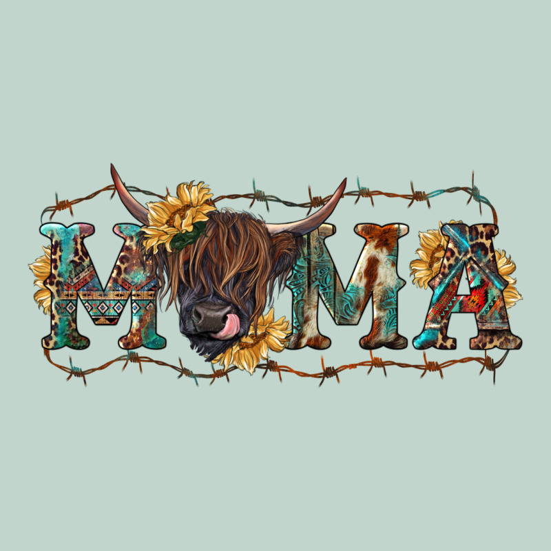 Western Mama With Highland Cow Zipper Hoodie by RanaPortraitStore | Teevron