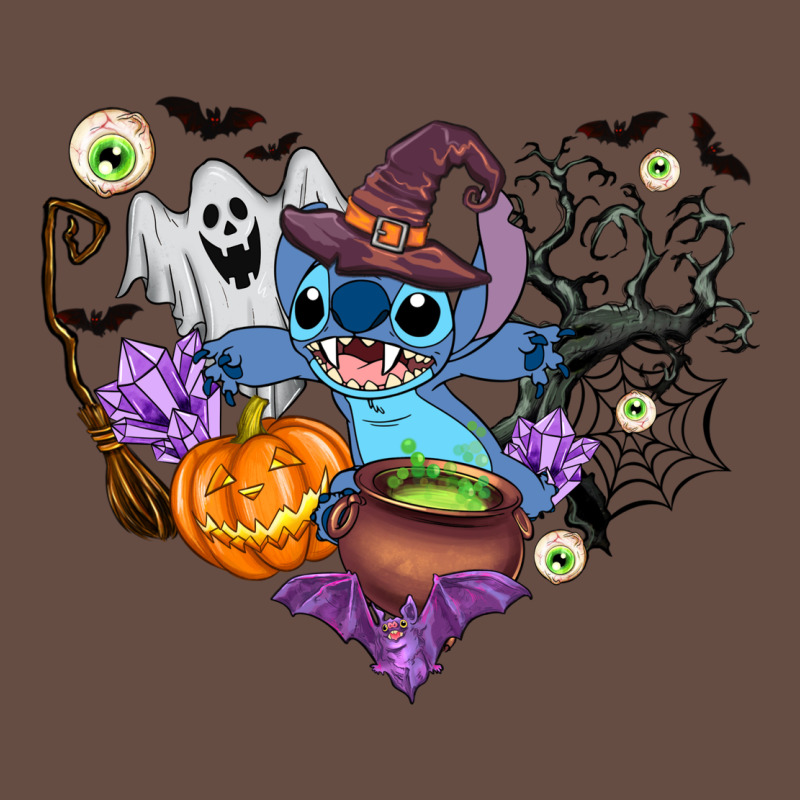 Stitch Heart Halloween Long Sleeve Tee by AdoDesignShop | Teevron