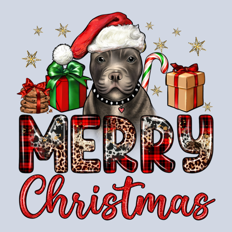 Merry Christmas Pitbull Premium Sweatshirt by JahusDesignShop | Teevron