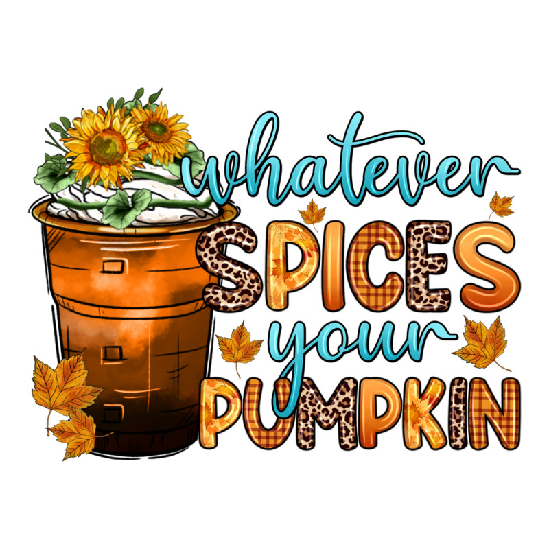 Whatever Spices Your Pumpkin Zipper Hoodie by Zillion Design Studio | Teevron