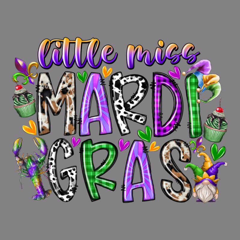 Little Miss Mardi Gras Heavyweight Hoodie by RacoonDesign | Teevron
