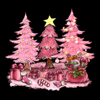 Pink Christmas Trees With Gift Box Bbs Premium Sweatshirt | Teevron