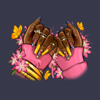 Pink Afro Nails Long Sleeve Tee | Teevron