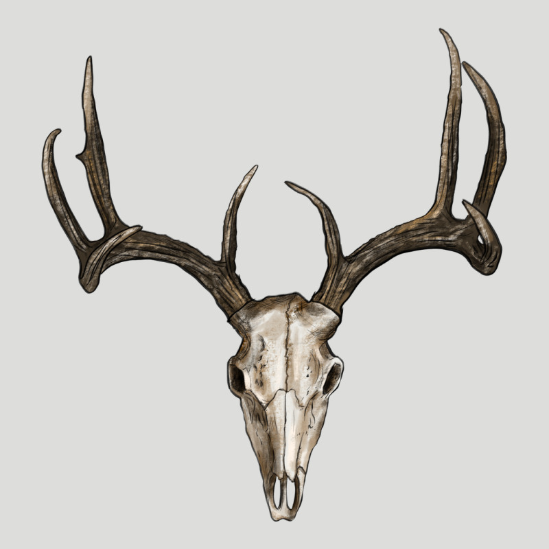 Deer Skull Zipper Hoodie by RanaPortraitStore | Teevron