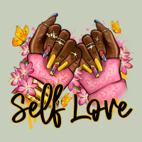 Self Love Pink Afro Nails Long Sleeve Tee | Teevron