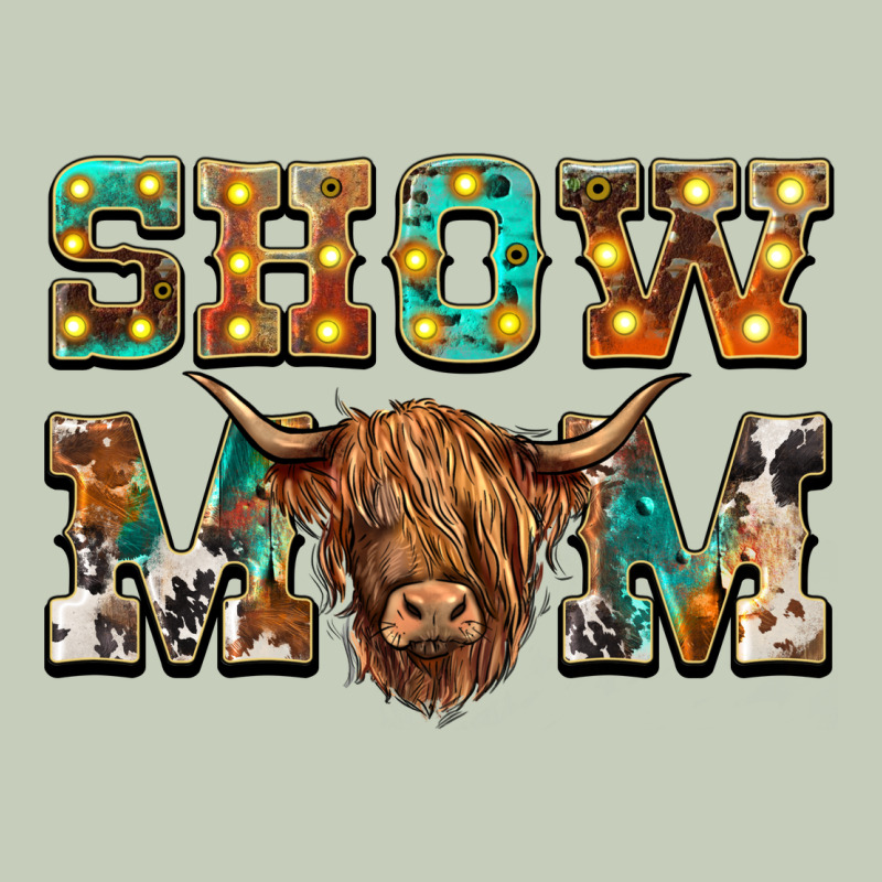 Show Mom Scottish Cattle Ladies Tee by BarkalooDesign | Teevron