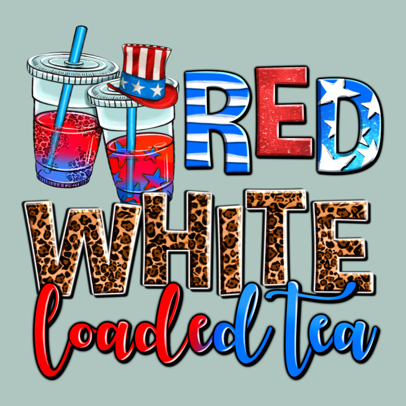 Red Whıte Loaded Tea Premium Sweatshirt by AdoDesignShop | Teevron