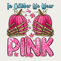 In October We Wear Pink Zipper Hoodie | Teevron