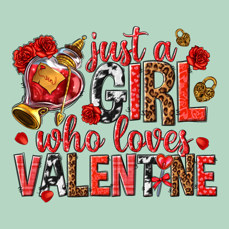 Just A Girl Who Loves Valentine Classic Tee by texasbilliewilder | Teevron