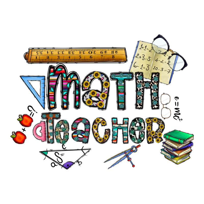 Math Teacher Heavyweight Hoodie by CowhideDigitalArt | Teevron