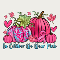 In October We Wear Pink Zipper Hoodie | Teevron