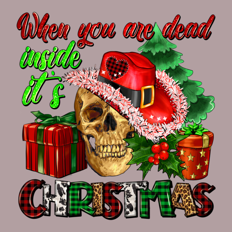 When You Are Dead Inside Its Christmas Vintage Hoodie by AdoDesignShop | Teevron