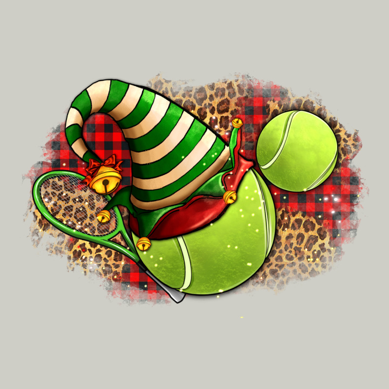 Tennis Christmas With Racket And Hat Heavyweight Hoodie by FaDigitalArtStudio | Teevron