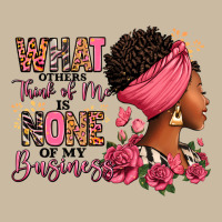 What Other Think Of Me Is None Of My Business Afro Long Sleeve Tee | Teevron
