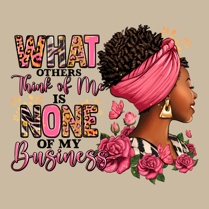 What Other Think Of Me Is None Of My Business Afro Long Sleeve Tee by RanaPortraitStore | Teevron