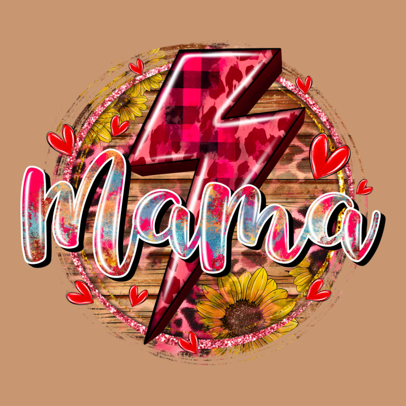 Mama Lighting Bolt Heavyweight Hoodie by RacoonDesign | Teevron