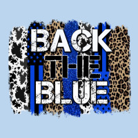 Back The Blue Brushstroke Classic Tee | Teevron