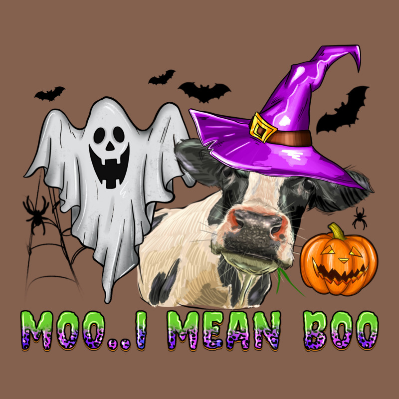 Moo I Mean Boo Zipper Hoodie by Zillion Design Studio | Teevron