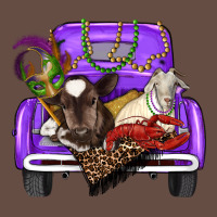 Mardi Gras Truck With Farm Animals Long Sleeve Tee | Teevron