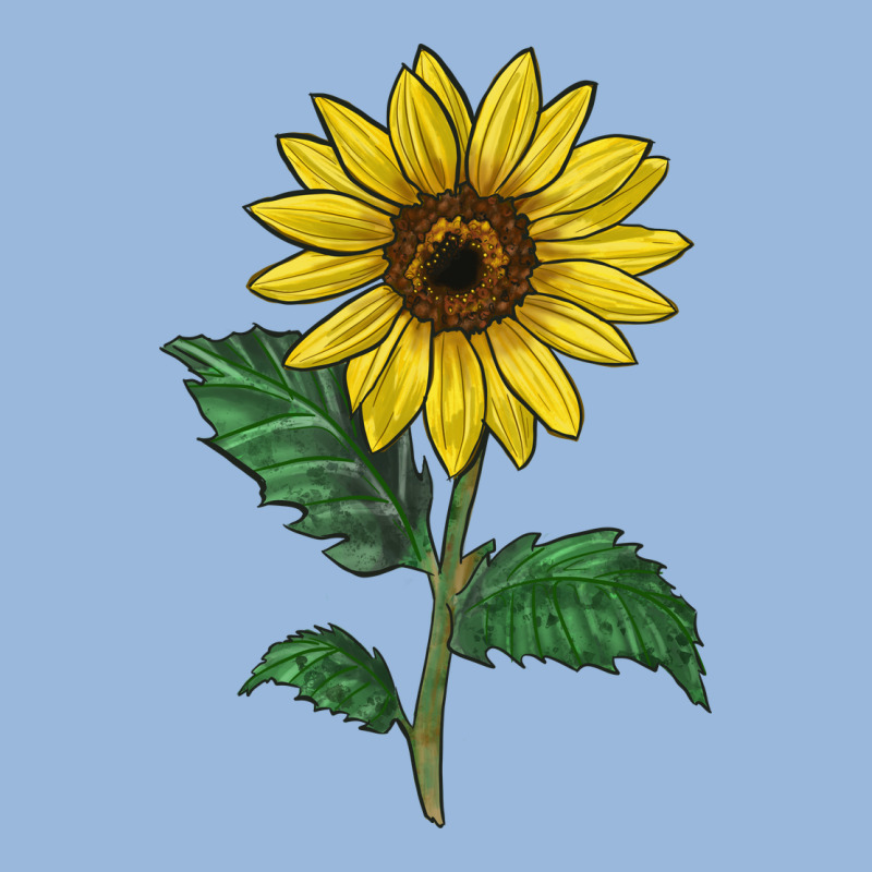 Sunray Yellow Sunflower Premium Hoodie by LillyAllenDesigns | Teevron