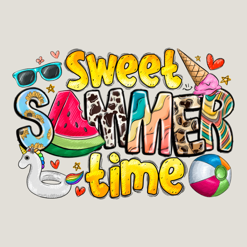 Summer Time Heavy Core Tee by CowhideDigitalArt | Teevron