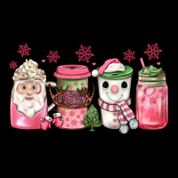 Pink Christmas Coffee Premium Sweatshirt | Teevron