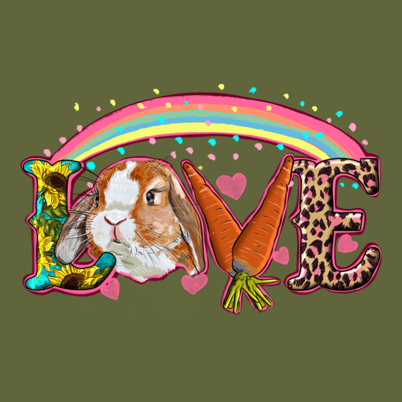 Easter Bunny Love With Rainbow Classic Tee by RanaPortraitStore | Teevron