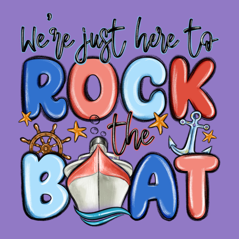 Were Just Here To Rock The Boat Urban Hoodie by MaliasSmallBusiness | Teevron