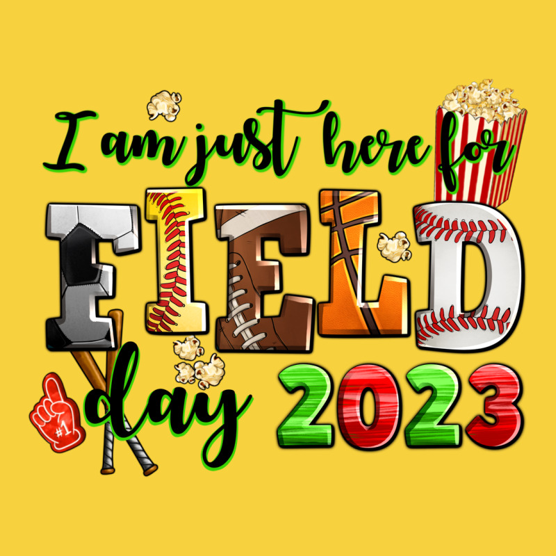 I Am Just Here For Field Day  2023 Premium Sweatshirt by AdoDesignShop | Teevron