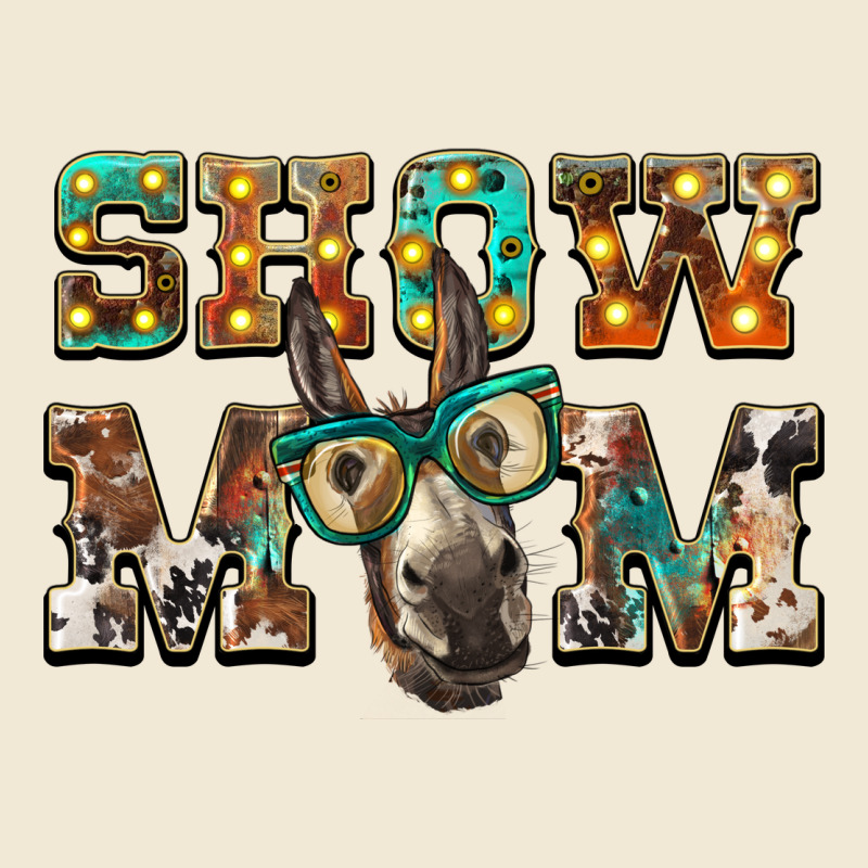 Show Mom Donkey Ladies Tee by BarkalooDesign | Teevron