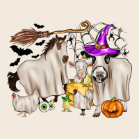 Halloween Farm Animals Zipper Hoodie | Teevron
