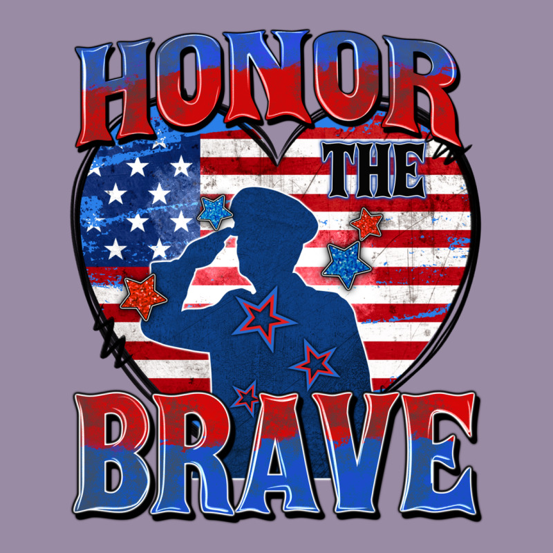 Honor The Brave Classic Tee by Zillion Design Studio | Teevron
