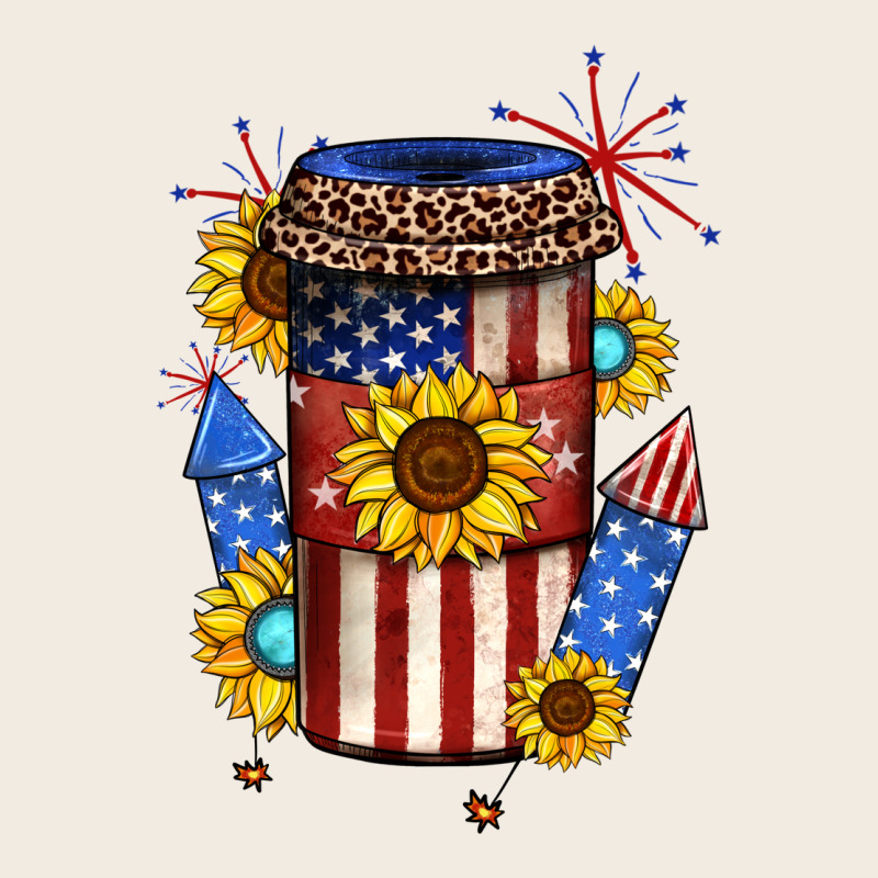4th Of July Coffee Cup Premium Sweatshirt by JahusDesignShop | Teevron