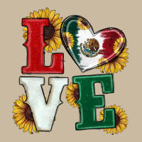 Mexican Flag With Sunflowers Love Long Sleeve Tee | Teevron