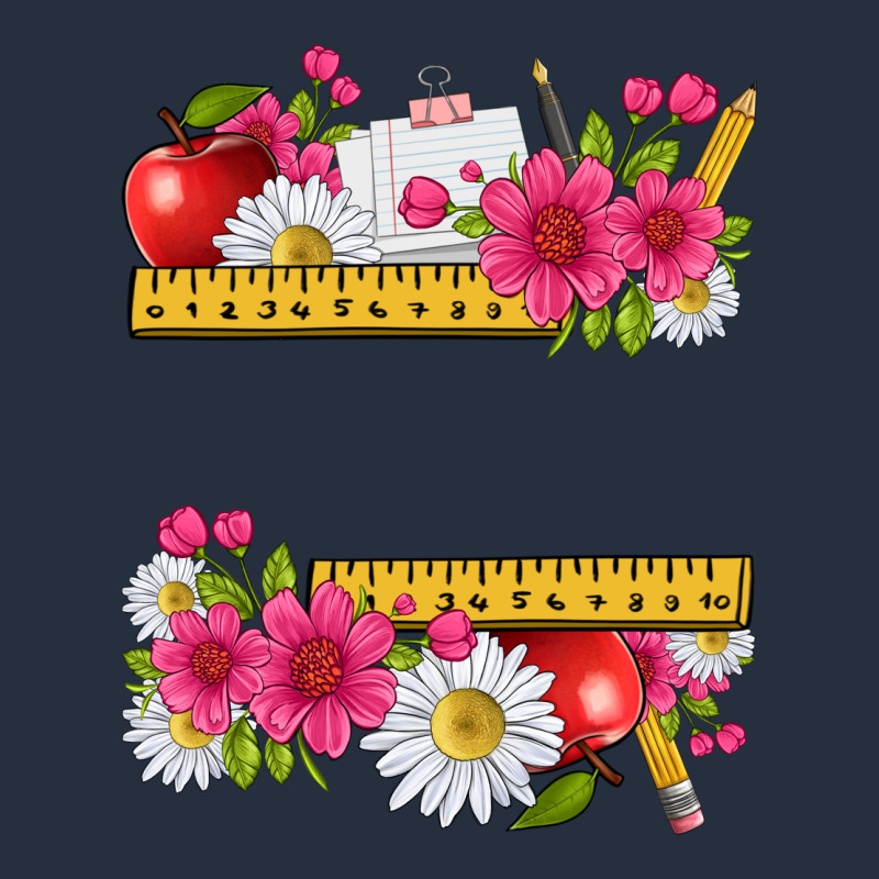 Floral Teacher Zipper Hoodie by texasbilliewilder | Teevron