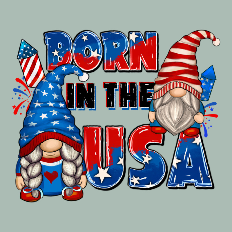 Born In The Usa Classic Tee by Zillion Design Studio | Teevron