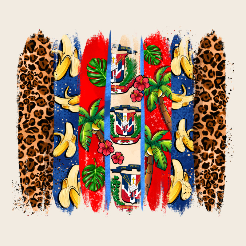 Dominican Republic Brushstrokes Premium Sweatshirt by AdoDesignShop | Teevron