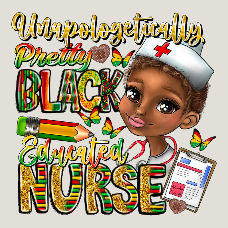 Unapologetically Pretty Black Educated Nurse Heavy Core Tee by CowhideDigitalArt | Teevron