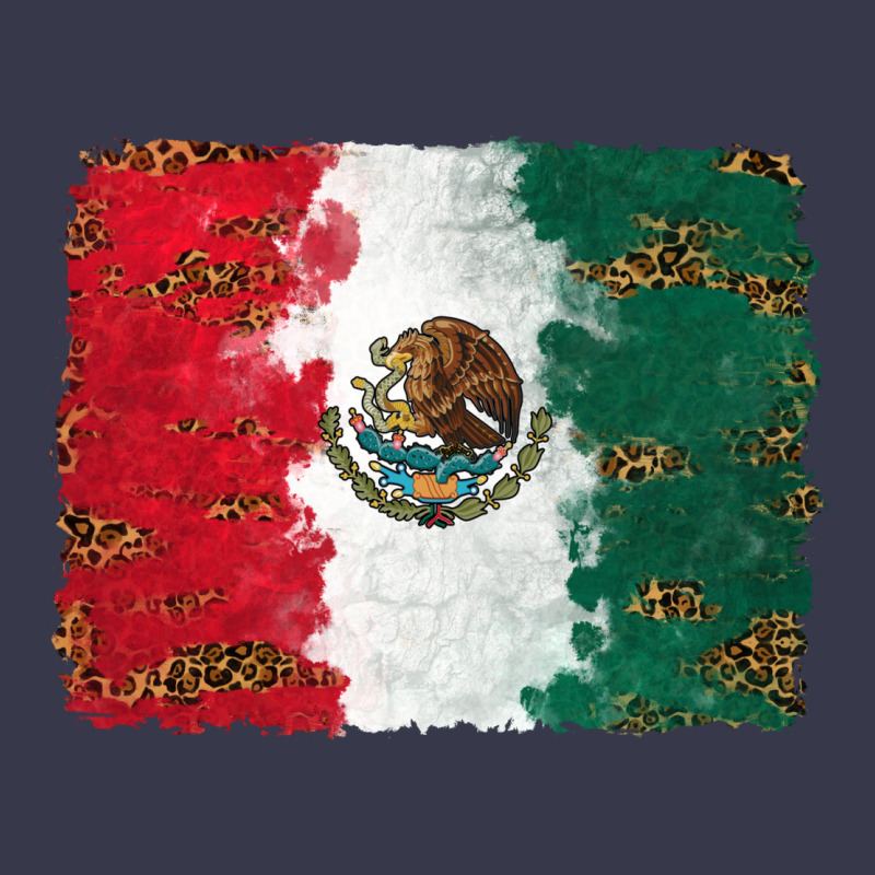 Mexican Flag With Leopard Long Sleeve Tee by RanaPortraitStore | Teevron