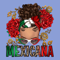 Mexicana Latina Messy Bun Long Sleeve Tee | Teevron
