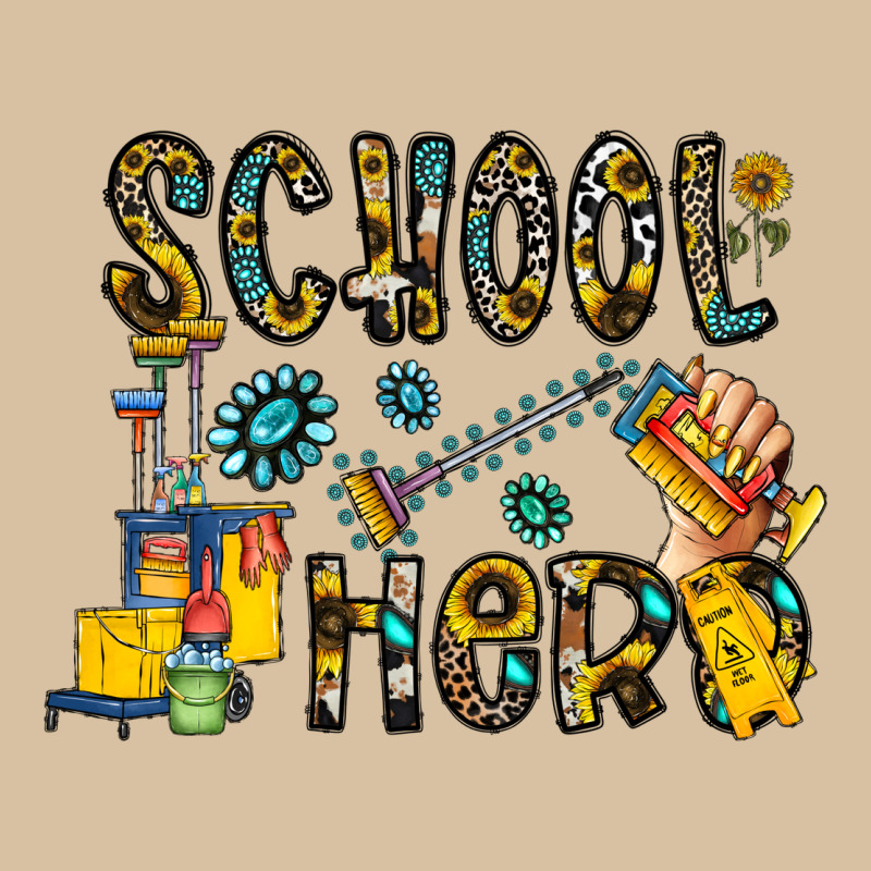 School Hero Heavyweight Hoodie by CowhideDigitalArt | Teevron