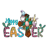 cross rabbit gnomes happy easter | Teevron