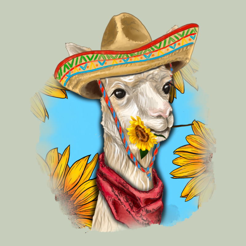 Sombrero Llama Long Sleeve Tee by RanaPortraitStore | Teevron