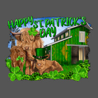 Happy St. Patrick's Day Cattle And Calfs Zipper Hoodie | Teevron