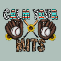 Calm Your Mits Baseball Heavyweight Hoodie | Teevron