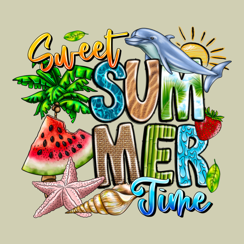 Summer Time Heavy Core Tee by CowhideDigitalArt | Teevron