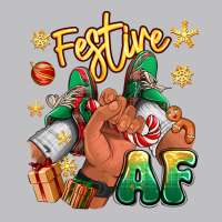 Festive Af Christmas Black Man Sneakers Long Sleeve Tee | Teevron