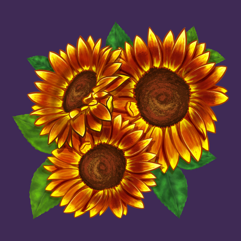 Tiger Eyes Sunflower Premium Hoodie by LillyAllenDesigns | Teevron
